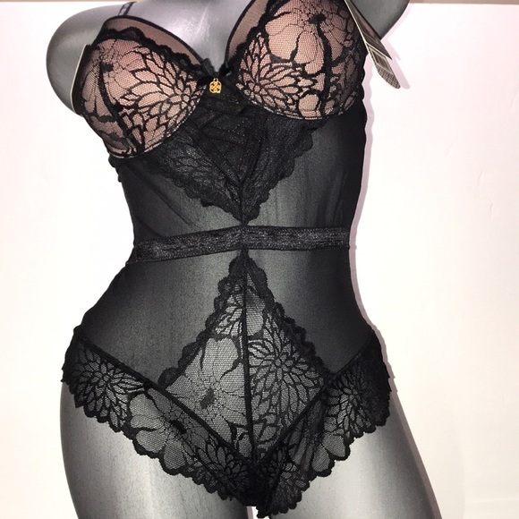PuSH UP TEDDY Mesh & Lace daisy Fuentes - Picture 4 of 14